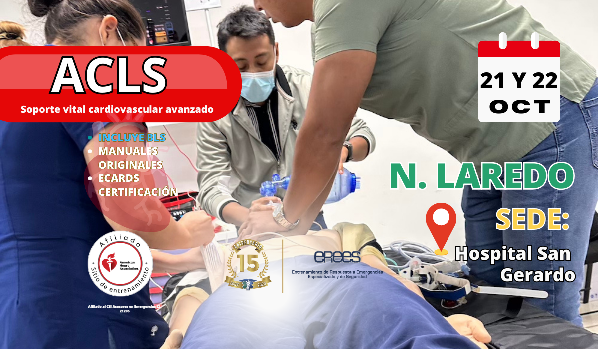 Curso Acls Nuevo Laredo Octubre Erees